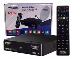 Receptor De Tv Visiontec Vt1000hd 2x Regional 5g