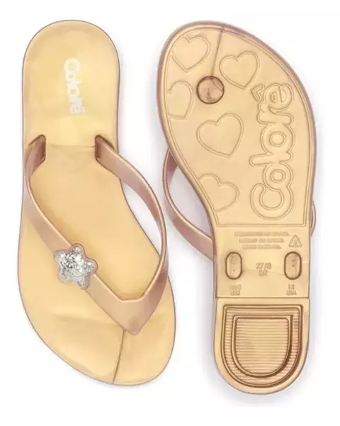 Rasteira Colore Infantil Feminina Pimpolho - 26 - 28 - 30