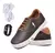 Sapato Infantil Casual Meninos Kit Com Meia E Relogio - 27 ao 46 - comprar online