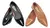 Sapatilha Kit 02 Pares Feminino Bico Fino Salomé Mule - 34 ao 40