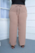 Calça Pantalona Plus Size Duna Preta Elastico Na Cintura G1 ao G3 - comprar online