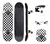 Skate Semi Profissional Completo Montado Modelos 7.5