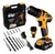 Parafusadeira e Furadeira a Bateria WAP BPF 12K3 12V Com Maleta Bivolt