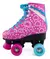Patins Profissional Infantil 4 Rodas Roller Luna Rosa 34 ao 40 - comprar online