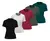 Kit 5 Camisetas Academia Feminina Dry Fit Premium Anti Suor TAM P AO GG