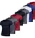 Kit 5 Camisas Dry Fit Academia Esportiva Com Proteção Uv TAM P AO GG - comprar online