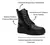 Coturno Feminino Cano Alto Plataforma TAM 33 AO 40 - comprar online