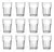 Jogo De Copos De Vidro Bristol Suco Agua 410ml Nadir C/12uni - comprar online