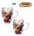 Kit Copo De Vidro Jardim Caneca Xícara Parede Dupla Flores - comprar online