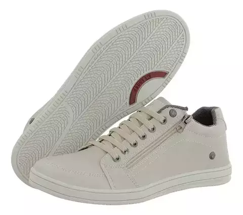 Sapatênis Casual Masculino Com Ziper Lateral TAM 37 AO 44