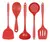 Jogo Utensílios Espátula Colher Concha Escumadeira Silicone - comprar online