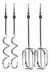 Imagem do Batedeira com pedestal Philips Walita Viva Collection RI7200 vermelha 220 V