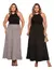 Kit 2 Saia Feminina Longa Plus Size Alfaiataria Elegante G1 AO G3 - comprar online