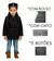 Casaco Sobretudo Infantil Preto Moda Inverno Blogueirinha TAM 4 AO 10 - comprar online