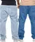 Kit 2 Calças Cargos Masculina Jeans Larga Bolso Streetwear TAM 36 AO 46 - comprar online