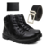 Kit Bota Coturno Masculino Casual Confort + Cinto E Carteira 37 AO 44