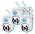 Kit 3 Câmeras Ip Wifi Externa Full Hd 1080p 100% Prova Dágua Cor Branco