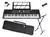 Kit Teclado Musical Estudante Iniciante 5/8 + Capa Suporte - comprar online