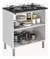 Itatiaia Tarsila balcão para cooktop 5 bocas 2 portas cor branco - GarageEletro