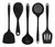 Jogo Utensílios Espátula Colher Concha Escumadeira Silicone - comprar online