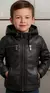 Jaqueta De Couro Infantil Masculina Forrada Inverno Estilo TAM 10 AO 16 - comprar online