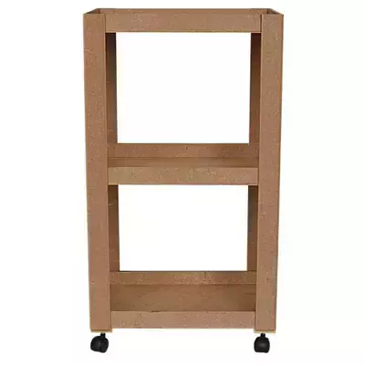 Prateleira com Rodas carrinho Organizador Manicure