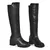 Bota Cano Longo Via Marte Salto Bloco Tratorado Feminino 001-003 - Preto TAM 34 AO 38 na internet