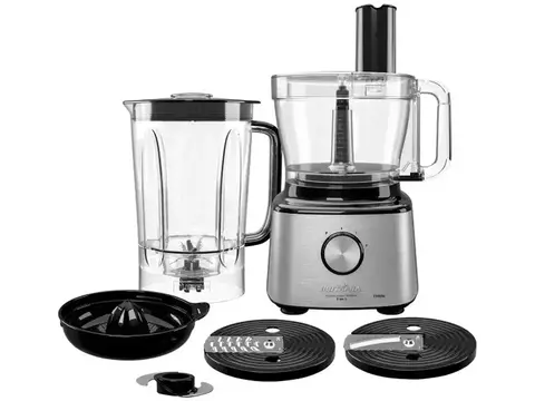 Multiprocessador Britânia 5 Em 1 Bmp2000 1300w Cor Prateado 220V