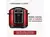 Imagem do Panela de Pressão Elétrica Digital Mondial - Master Cooker Red PE-39 220V