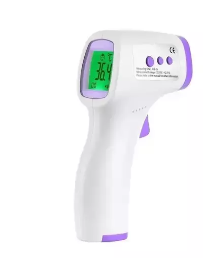 Termometro infravermelho de testa digital corporal adulto e infantil