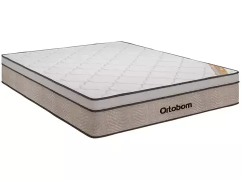 Colchão Queen Ortobom de Molas Ensacadas 30x158x198cm - New Ortotech - comprar online