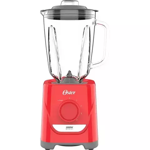 Liquidificador Power Oster Vermelho 220V - comprar online