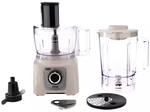 Processador de Alimentos Arno 700W Marfim Multichef MP62 16 Funções