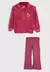 Conjunto 2pçs Manga Longa Elian Casaco De Push E Calça Rosa - comprar online