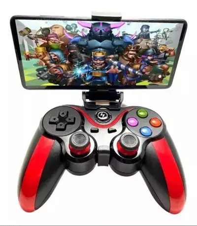 Controle Gamer Kap-g7 Joystick Celular Pc Bluetooth
