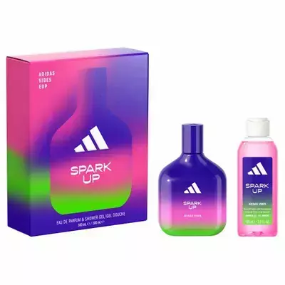 Coffret Adidas Vibes Spark Up Kit - Perfume Unissex EDP + Shower Gel