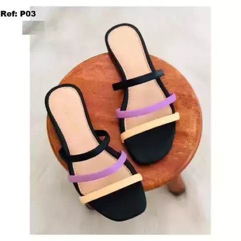 Rasteira Feminina Colorida Confortavel Macia e Leve Casual - Encando de Mulher - 34 ao 40 - comprar online