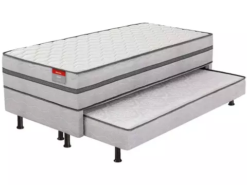 Cama Box Solteiro Reconflex com Cama Auxiliar - comprar online