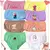 Kit 12 Peças Calcinhas Infantil 100% Algodão Tamanho P Moda Infantil Bebe 1 a 12 anos Cores Soritdas