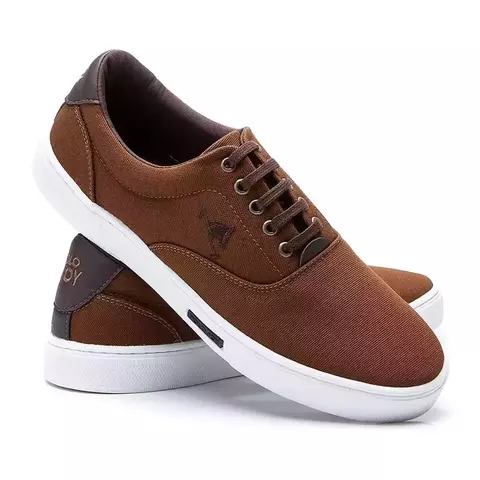 Tênis Sapatênis Masculino Polo Joy Casual Em Lona - 35 ao 48 - comprar online