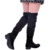Bota Montaria Feminina Over The Knee Cano Longo Acima Do Joelho Salto Baixo - Caramelo TAM 33 AO 40 na internet
