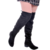 Bota Montaria Feminina Over The Knee Cano Longo Acima Do Joelho Salto Baixo - Caramelo TAM 33 AO 40 - comprar online