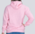 Moletom Feminino Flanelado Blusa de Frio Canguru Brooklyn Rosa - comprar online