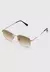 Óculos de Sol Ray-Ban Hexagonal Dourado na internet