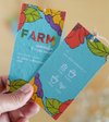 TAG PLANTÁVEL - PAPEL SEMENTE 9X5CM - PERSONALIZADA