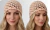 Touca Headpiece de crochê Azul - loja online