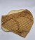 Bandana Lenço de Crochê Caramelo - Isa - Laços de menina