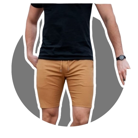 Bermuda Jogger Camel