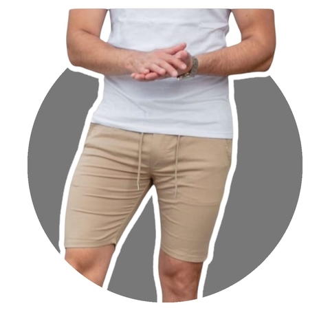 Bermuda Jogger Beige