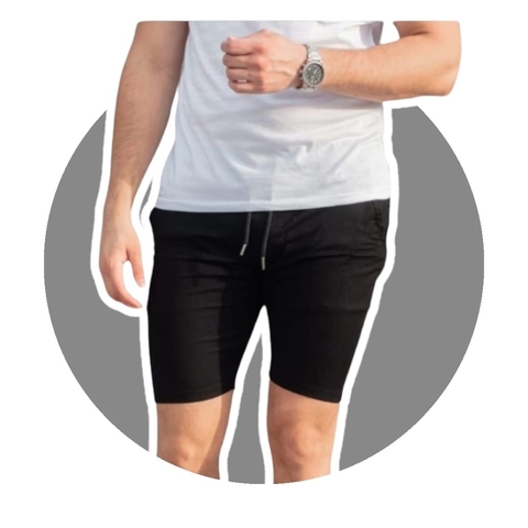 Bermuda Jogger Black